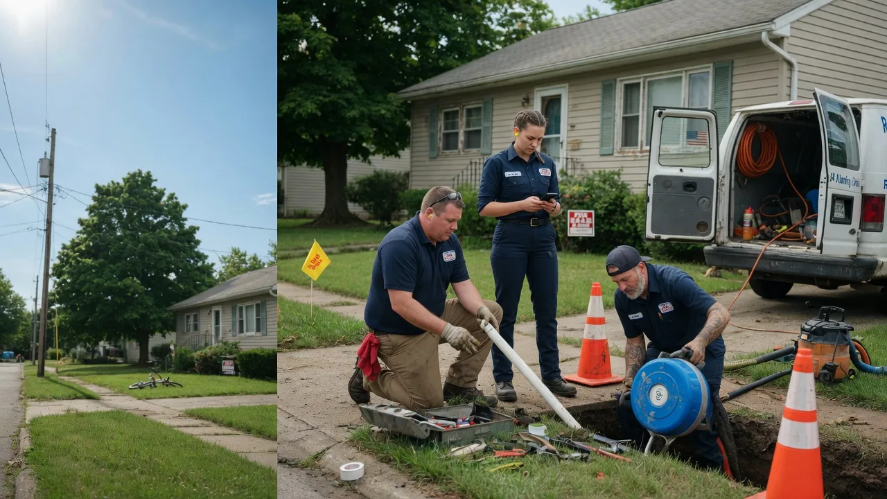 Sewer Line Repair in Tampa, KS near me